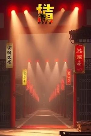 科幻悬疑剧《深海灯语》封面，深潜器探照灯穿透海水