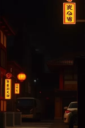 口碑剧《雪落北站》封面，暴雪夜的北方小站站台